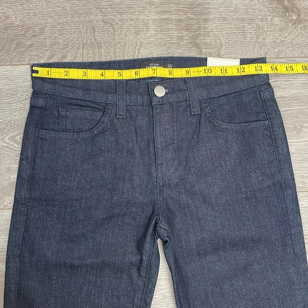 NWT Kate Spade Saturday Skinny Jeans Dark Wash Denim 24